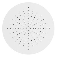 Hoofddouche Tres Plafond 50 cm Rond Mat Wit