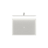 Hoofddouche Tres Plafonduitloop 45x31.5 cm Mat Wit
