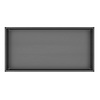 Best Design Inbouwnis Best-Design Lotus 61x30.5x7 cm Gunmetal