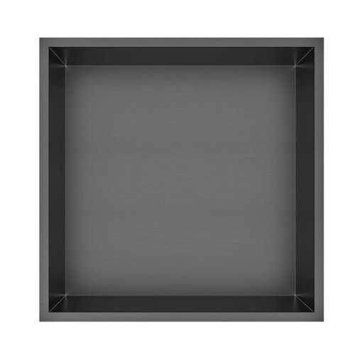 Inbouwnis Best-Design Kaya 30.5x30.5x7 cm Gunmetal 