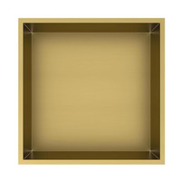 Inbouwnis Best Design Kaya 30.5x30.5x7 cm Mat Goud