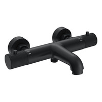 Badmengkraan Thermostatisch Wiesbaden Ridged Hartafstand 15 cm Mat Zwart