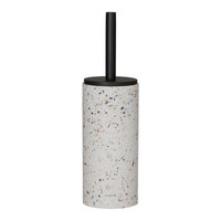 Toiletborstel met houder vrijstaand Sealskin Blend Terrazzo