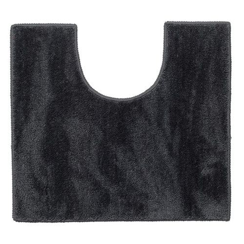 Toiletmat Sealskin Doux 45x50 cm Polyester Donkergrijs 