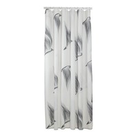 Douchegordijn Sealskin Birds 180x200 cm Polyester Zwart / Wit