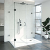 Sanitop Douchecabine Compleet Just Creating Profielloos XL 100x160 cm Gunmetal