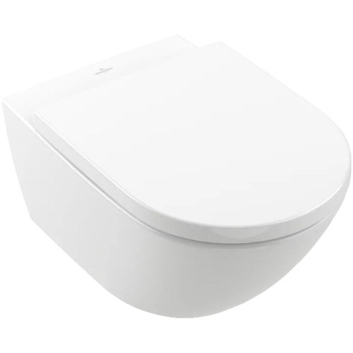 Toilet Villeroy & Boch Subway 3.0 Combipack met Zitting 56x37x40 cm Wit Alpin 