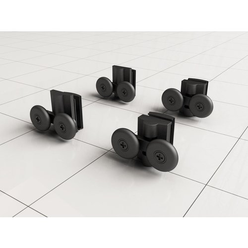 Wielenset Wiesbaden Voor Skyline Nisdeur/Cabine 