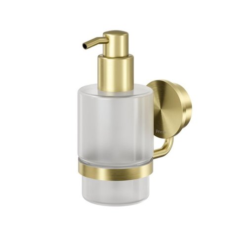 Zeepdispenser Geesa Opal 200 ml Goud geborsteld 