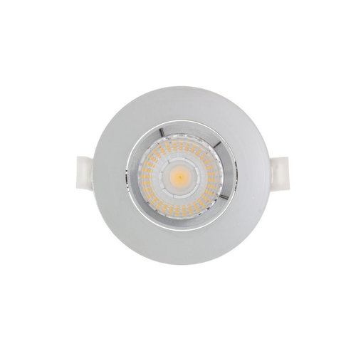 Inbouw LED-spot 4 Stuks Sanimex Njoy IP44 Dimbaar 6W 430 Lumen Chroom 