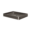 Dekker Waskom Lanesto Vanity 47x32x8 cm Gunmetal (excl kraan incl waste)