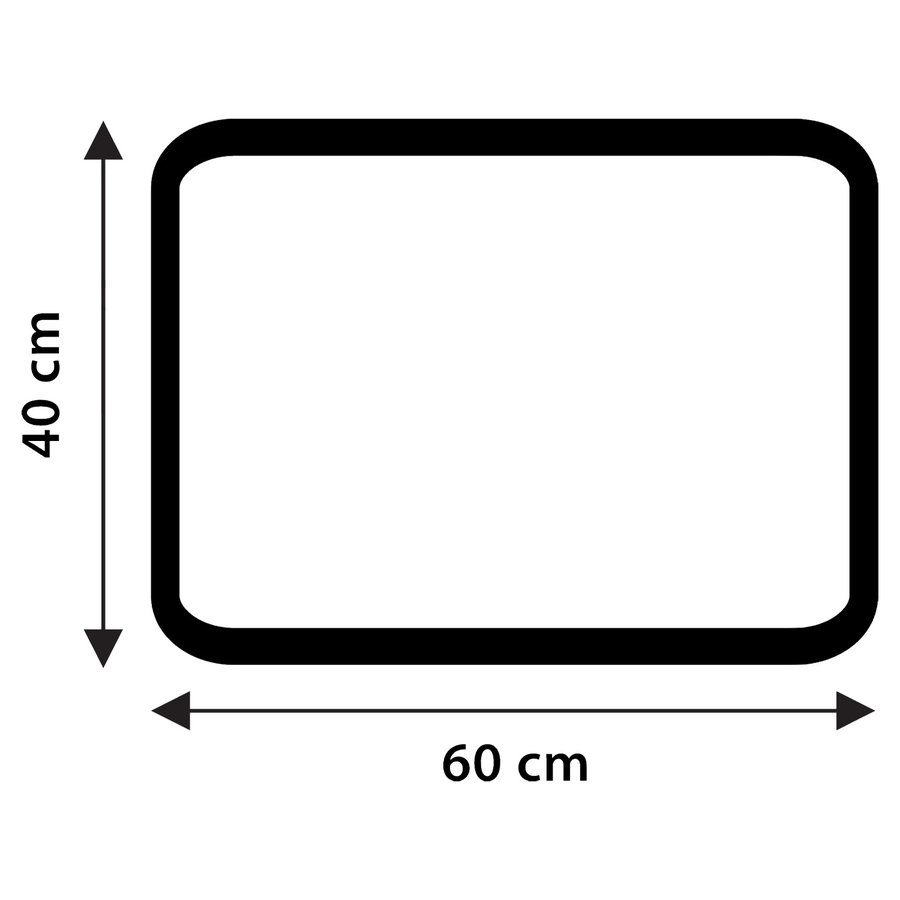 Badmat Differnz Relax 60x40 cm Microfiber Groen