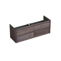 Onderkast Forzalaqua Gela 160x51x60 Cm 4 Softclose Lades Eiken Charcoal