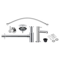 Fonteinkraan Installatie Set Differnz Mix Chroom