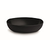 Luca sanitair Waskom Opbouw Luca Sanitair Danish Oval 48x32,5x13,5 Mineral Stone Antraciet Mat