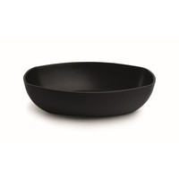 Waskom Opbouw Luca Sanitair Danish Oval 48x32,5x13,5 Mineral Stone Antraciet Mat OP=OP