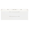 Badkamermeubelset Differnz Somero Met Keramiek Wastafel 120 cm Hoogglans Wit