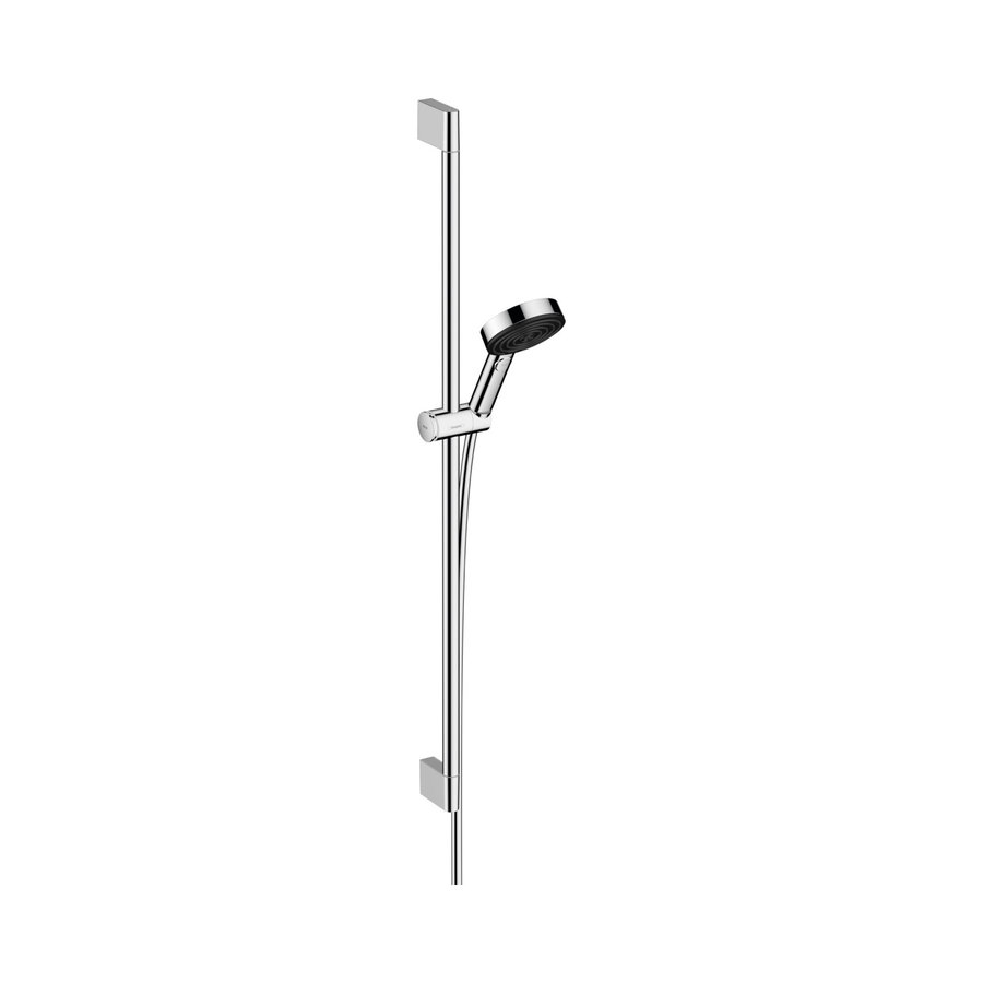 Doucheset HansGrohe Pulsify Select S 3 Jets Relaxation Met Glijstang 90 cm Chroom