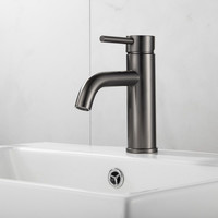 Wastafelkraan AquaSplash Plus Gunmetal