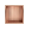 Inbouwnis Wiesbaden Novi 30x30x7cm Brons