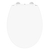 Toiletbril Schutte Lupos Softclose en LED-nachtverlichting Wit