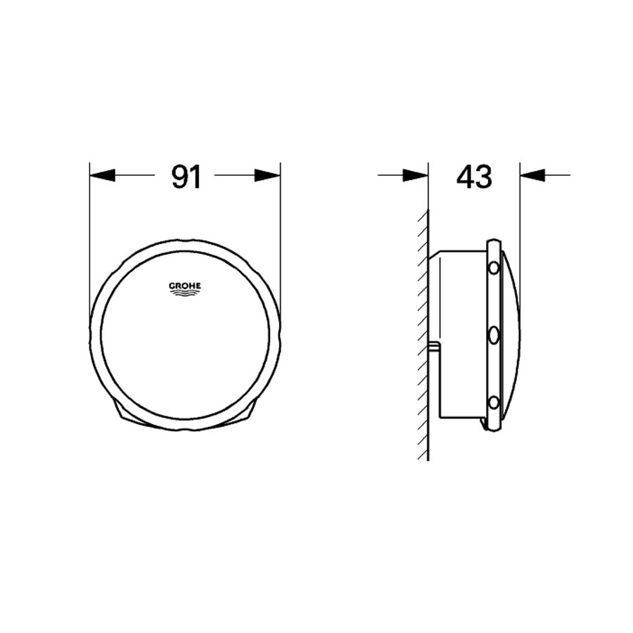 Badafvoercombinatie Grohe Others Warm Sunset (excl. inbouwdeel)