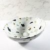 Aquasplash Waskom AquaSplash Queen Ovaal 40x33 cm Terrazzo