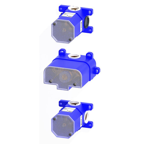 Inbouwdeel Lagoo Garda voor Thermostaat met 2-weg Omstel en Stopkraan (G2235) 