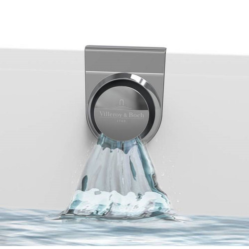 Watertoevoer Villeroy & Boch In Overloop Voor Oberon Ligbad Chroom 