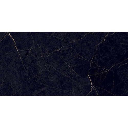 Vloertegel Flaviker Supreme Evo 60x120 cm Gerectificeerd Glanzend Zwart (prijs per m2) 