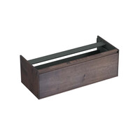 Onderkast Forzalaqua Reno 120x51x40 Cm 1 La Softclose Eiken Charcoal