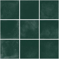 Mozaiek Tegel Kasba 29,7x29,7 cm Mat Forest Green (Prijs per 1,00 M2)