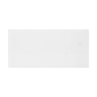 NIET MEER LEVERBAAR Convector Verwarming Eurom Alutherm Verre 2000W Voor in de Badkamer met Wi-Fi en Glazen Behuizing Wit