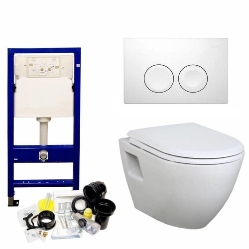 Up100 Toiletset 28 Creavit Tp325 Wit Met Softclose Zitting 