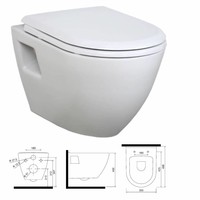 Up320 Toiletset 28 Creavit Tp325 Wit Met Softclose Zitting