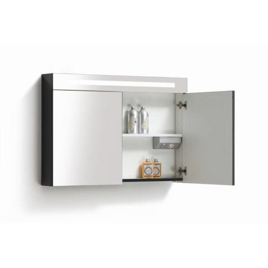 Spiegelkast 80Cm Tl Verlichting & Stopcontact
