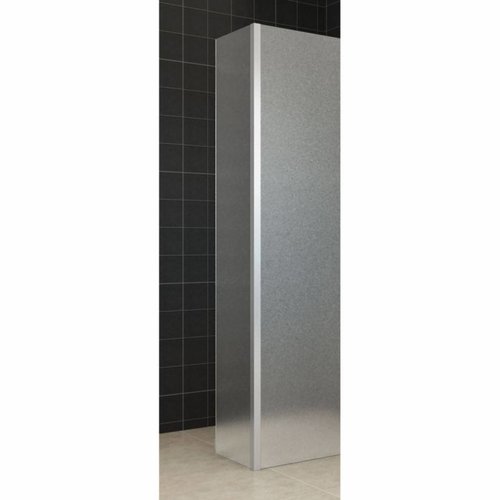 Zijwand Mat Glas met Hoekprofiel 35x200 10mm NANO 