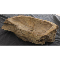 Waskom Imso Lavabo Fossil Legno 44-47x15 cm