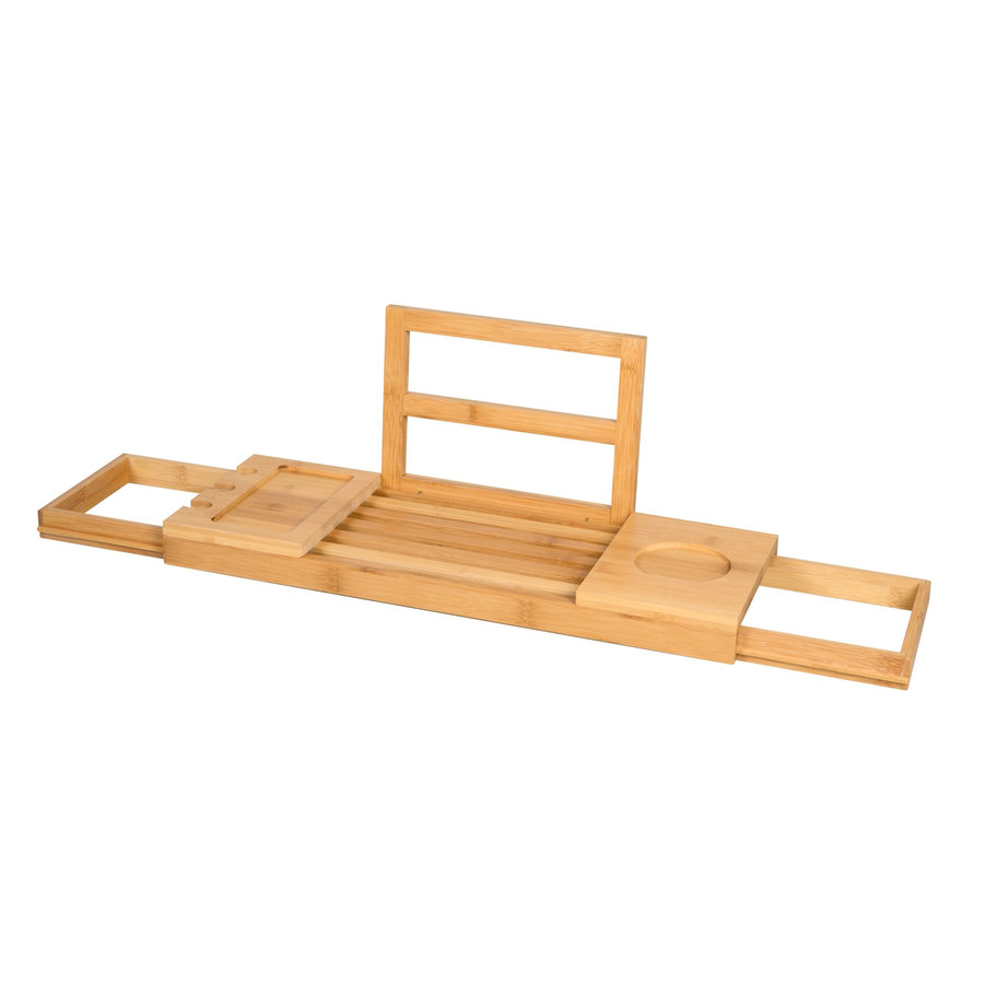 Badbrug Best Design Tray Verstelbaar 50-90cm Bamboe