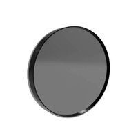 Badkamerspiegel Rond Martens & Meijer Miami Mat Zwart RVS Frame