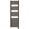 Sanicare Elektrische Design Radiator Sanicare Plug En Play 172 x 45 cm Inox Look Thermostaat Zwart 920 Watt