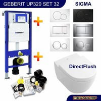 Up320 Toiletset 32 Villeroy & Boch Subway 2.0 Direct flush Met Bril En Drukplaat