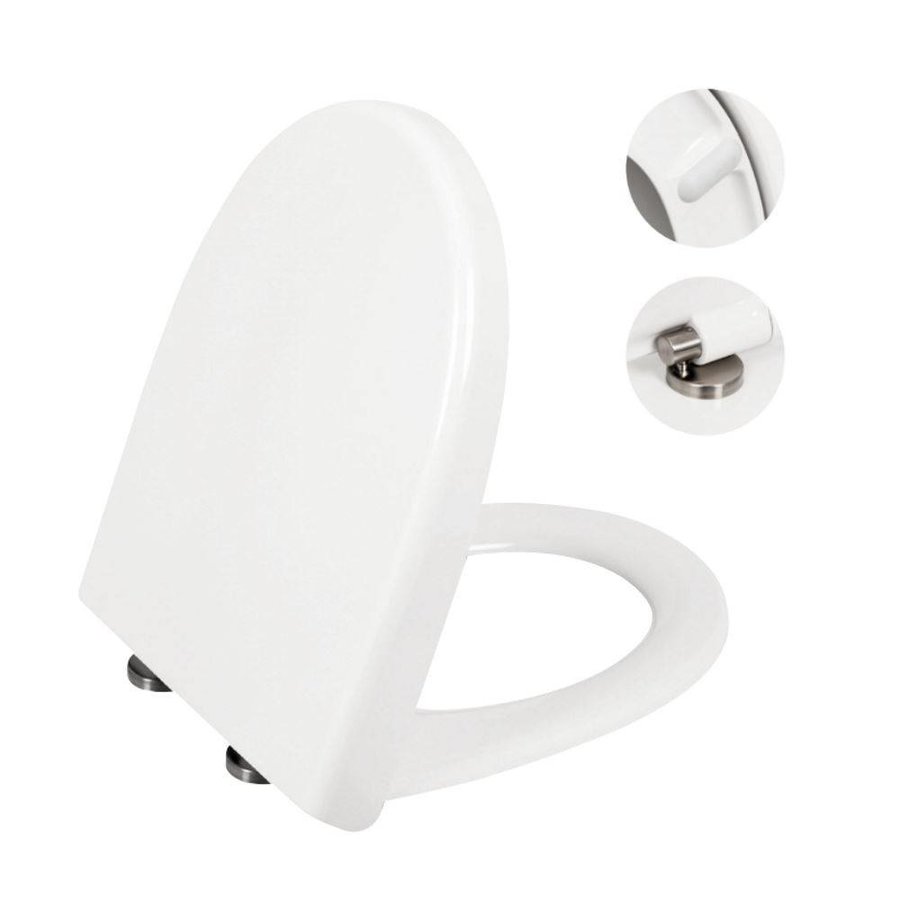 Up100 Toiletset 23 Megadump Zero Compact Met Bril En Drukplaat