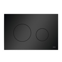 Bedieningsplaat TECE Loop Met Duospoeltechniek Kunststof Mat Zwart