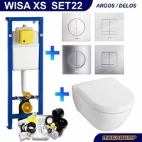 Xs Toiletset 22 V&B Subway 2.0 Met Argos Of Delos Drukplaat