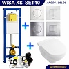 Wisa Xs Toiletset 10 Villeroy & Boch O.Novo Met Argos/Delos Drukplaat