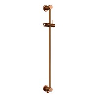 Thermostatisch Inbouwdoucheset Brauer Copper 20cm Hoofddouche Wandarm 3 Standen Handdouche op Glijstang Koper