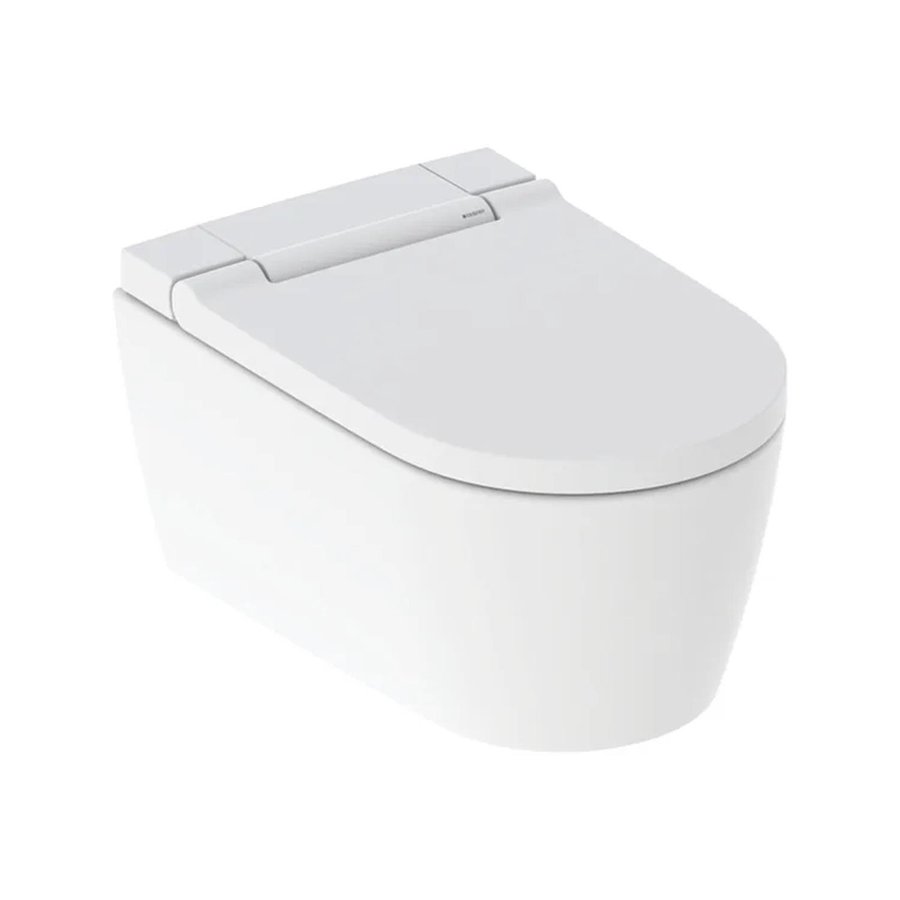 Wandcloset Geberit Aquaclean Sela Smart Douche WC met Softclose Zitting Mat Wit