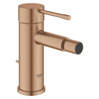 Bidetkraan Grohe Essence New 1-gats Small met Waste met 28mm Cartouche Brushed Warm Sunset