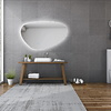 Boss & Wessing Spiegel Gliss Design Trendy Oval LED Verlichting (Alle Maten)